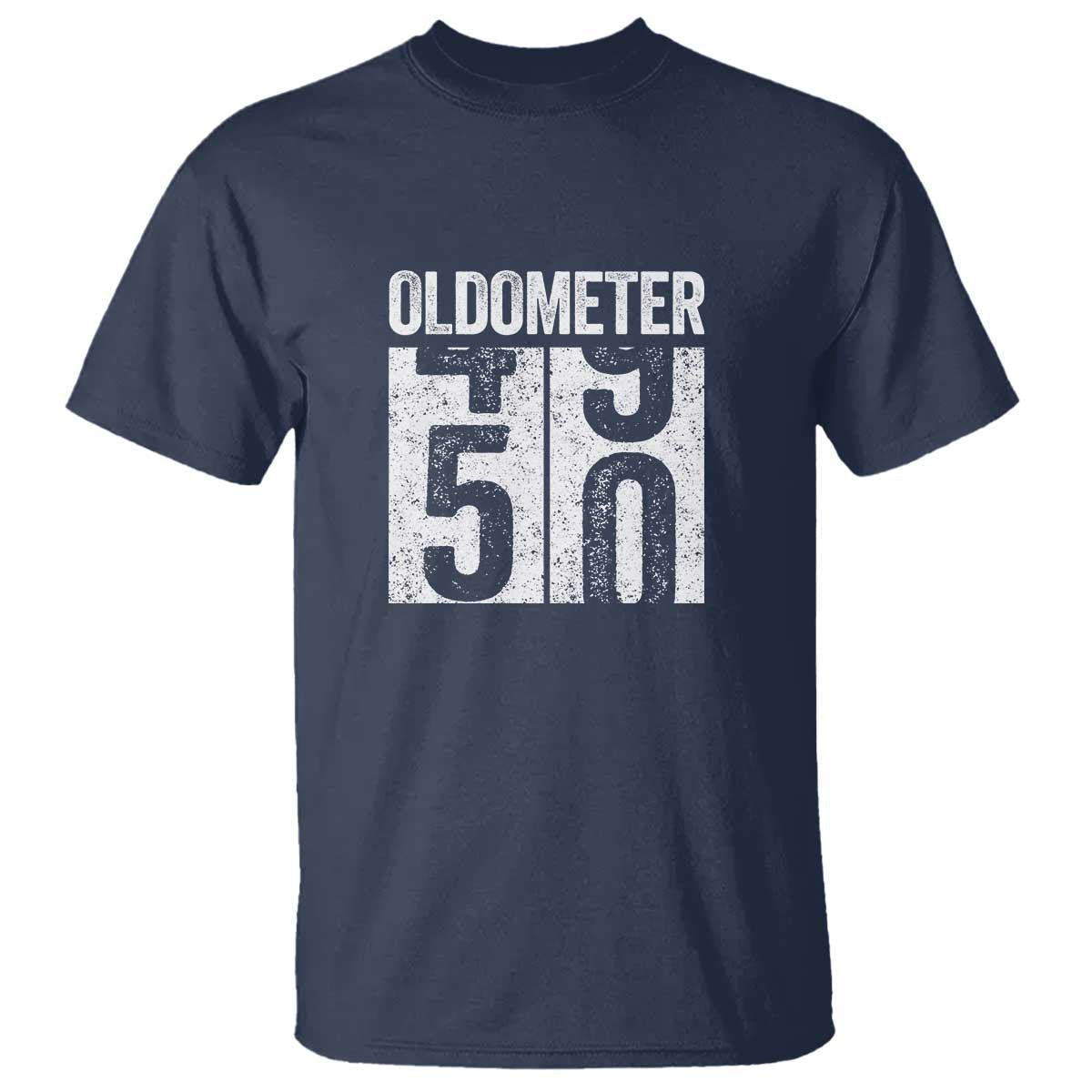 oldometer-50-birthday-t-shirt-funny-vintage-aged-to-perfection