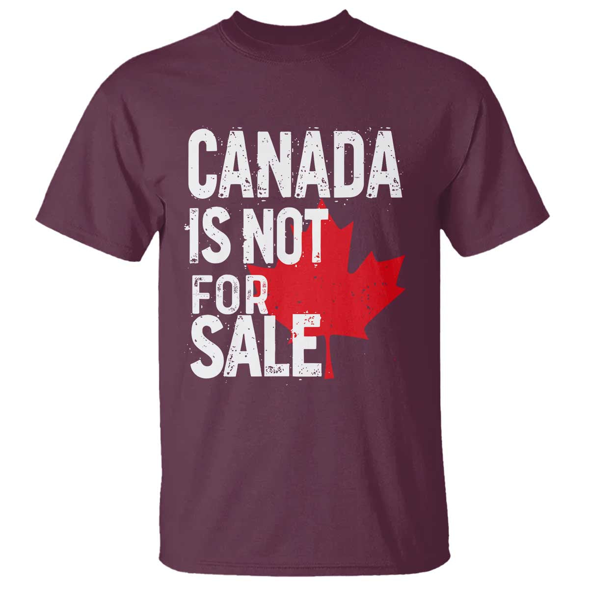 canada-is-not-for-sale-t-shirt-distressed-vintage-canadian-maple-leaf