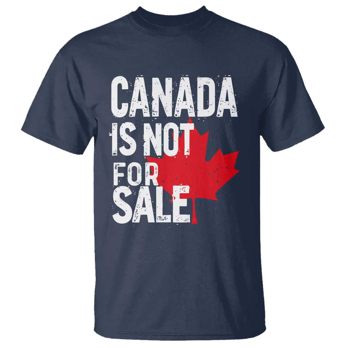 canada-is-not-for-sale-t-shirt-distressed-vintage-canadian-maple-leaf