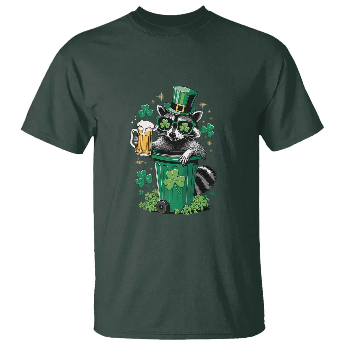 funny-stpatricks-day-raccoon-t-shirt-patrick-drinking-irish
