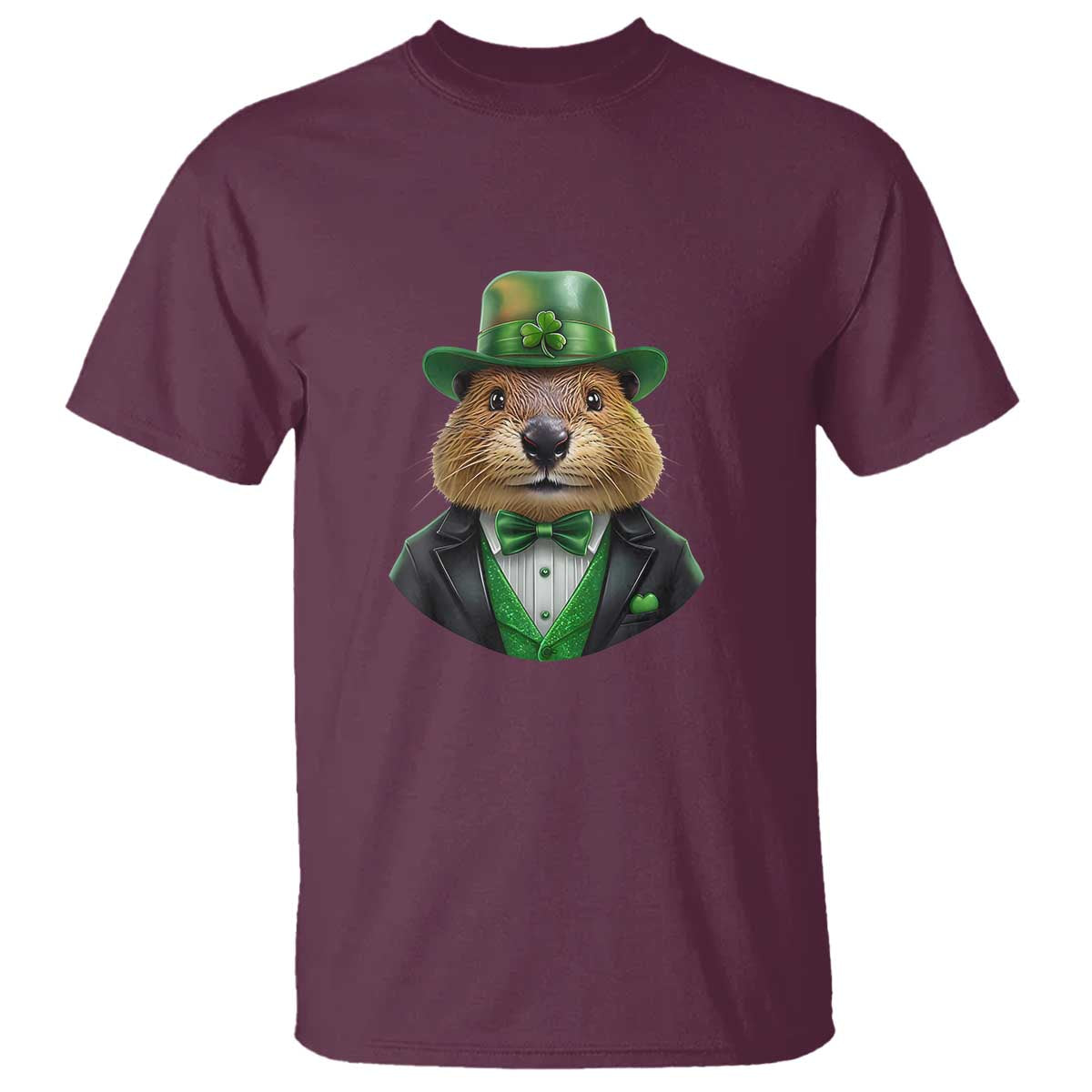 funny-groundhog-leprechaun-t-shirt-woodchuck-happy-st-patricks-day