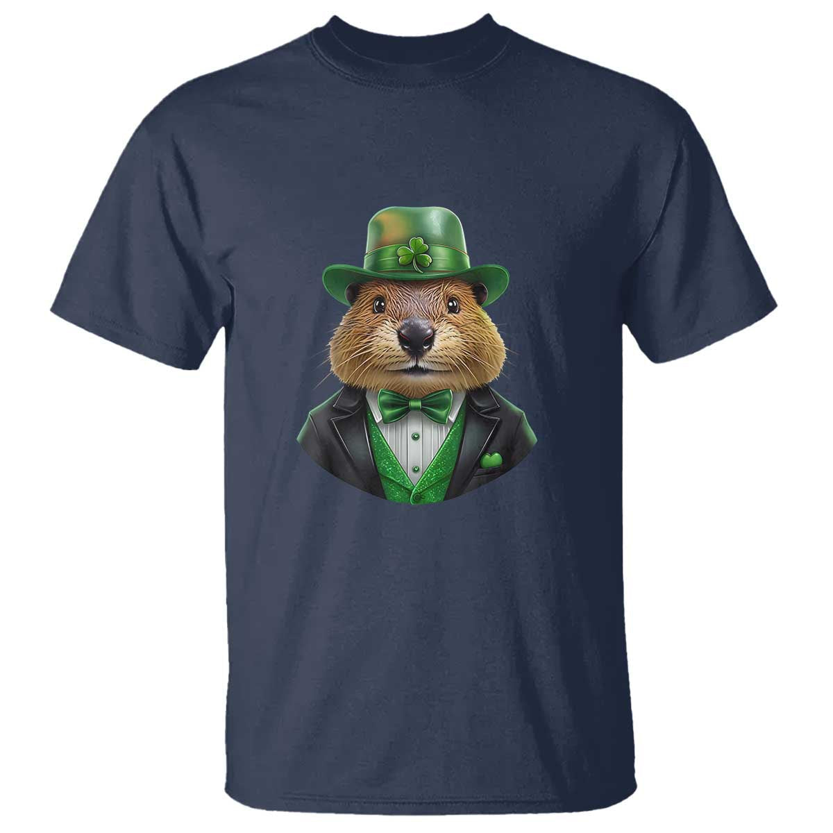 funny-groundhog-leprechaun-t-shirt-woodchuck-happy-st-patricks-day