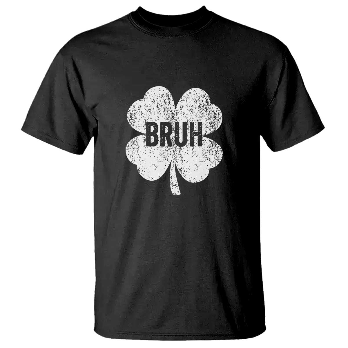 funny-st-patricks-day-bruh-t-shirt-lucky-shamrock-vintage