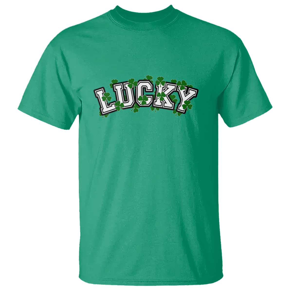 st-patricks-day-lucky-shamrock-t-shirt-vintage-minimalist