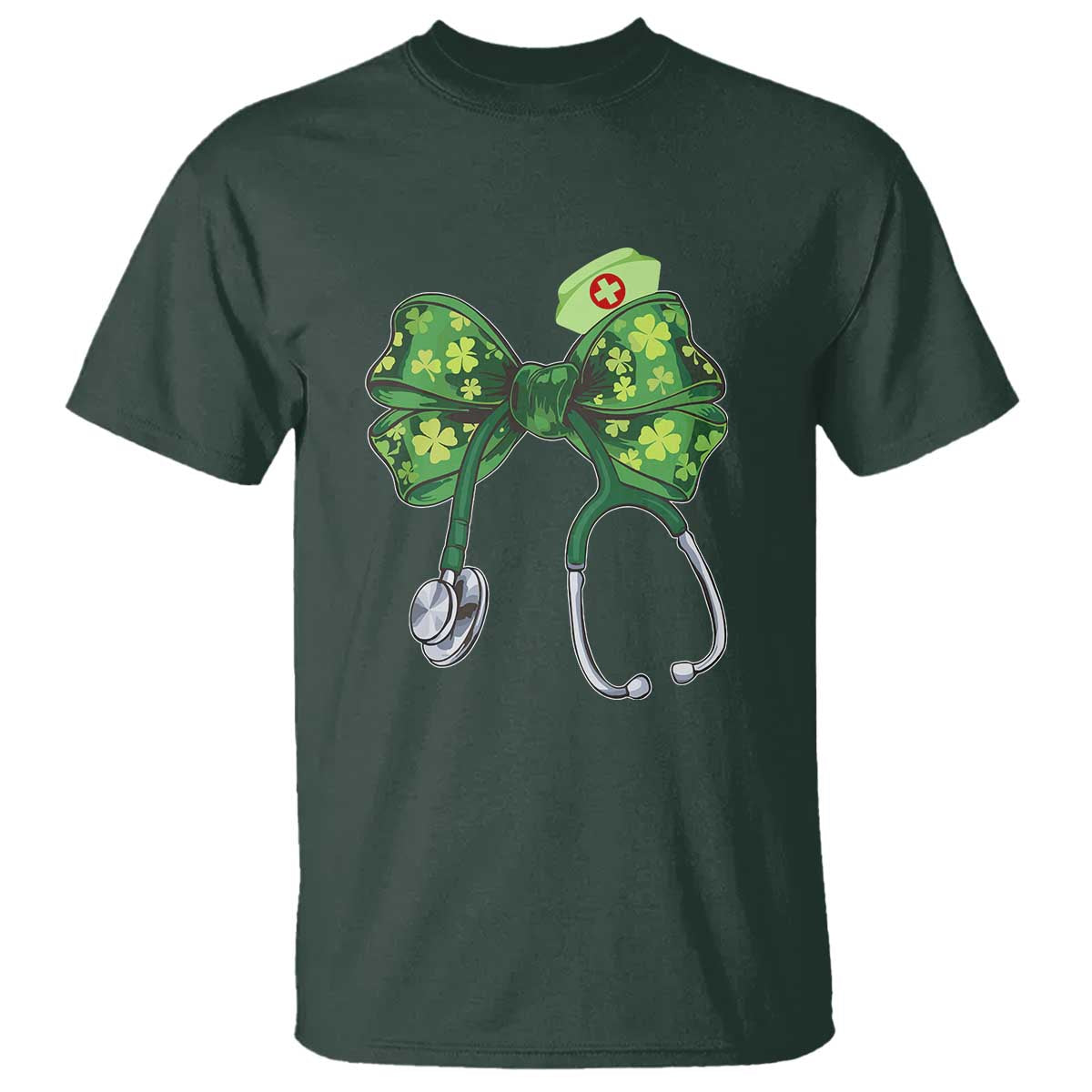 shamrock-coquette-bow-stethoscope-t-shirt-registered-nurse-nursing-st-patricks-day