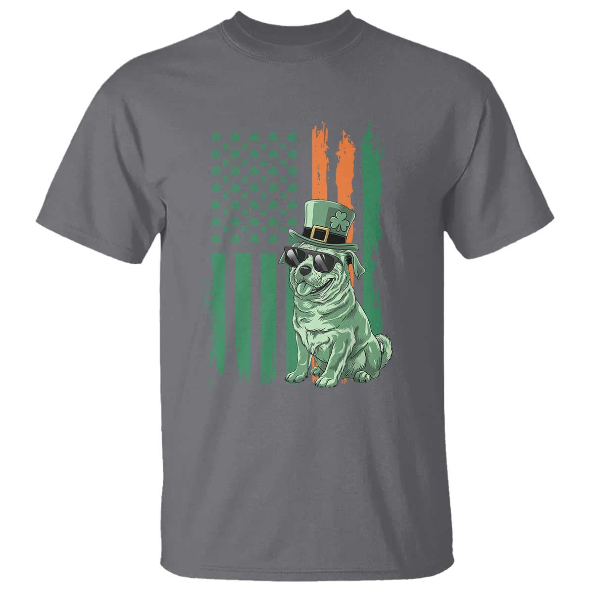 funny-st-patricks-day-pug-leprechaun-t-shirt-dog-lover-puppy-green-american-flag