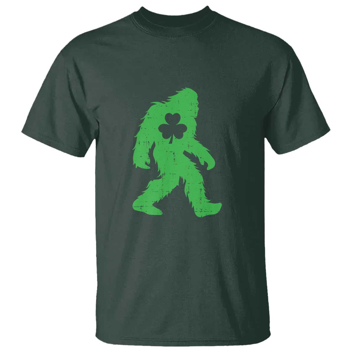 st-patricks-day-bigfoot-t-shirt-sasquatch-lucky-shamrock