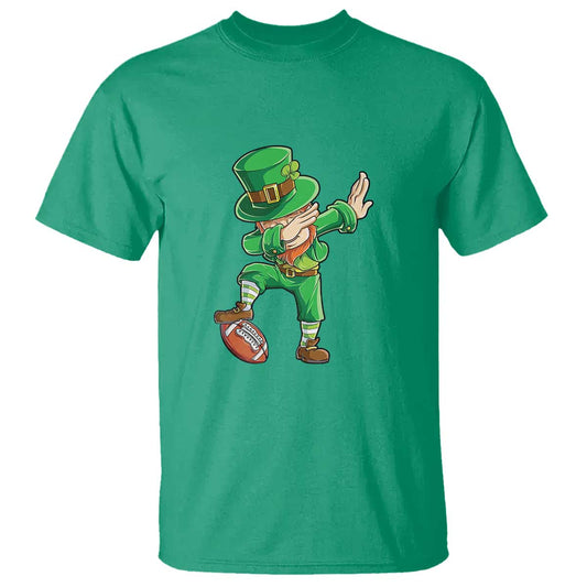dabbing-leprechaun-football-t-shirt-st-patricks-day-sports-lover