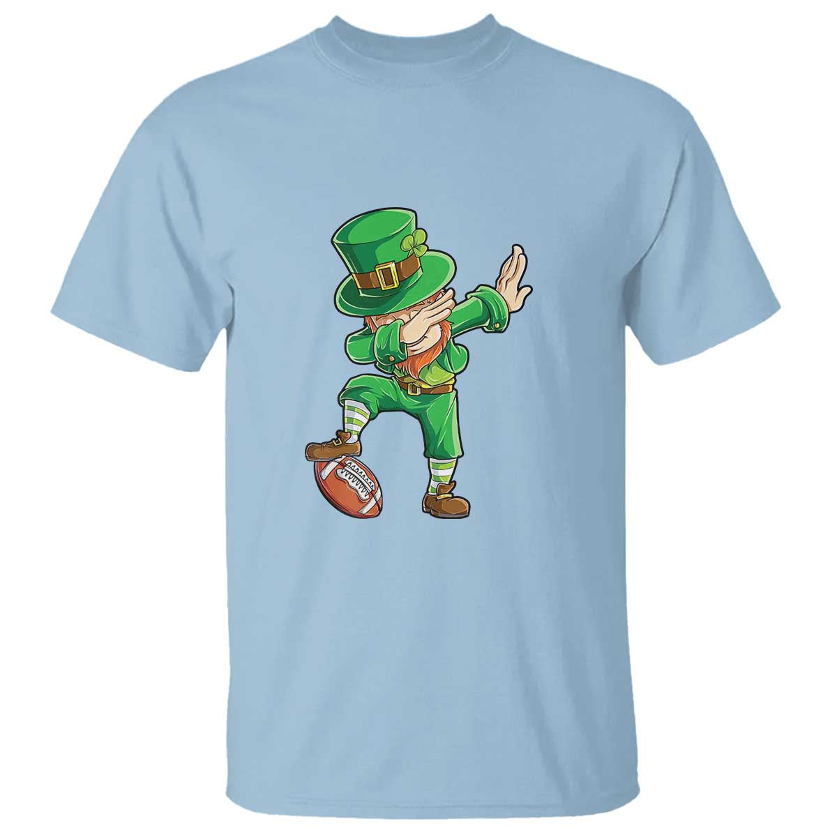 dabbing-leprechaun-football-t-shirt-st-patricks-day-sports-lover