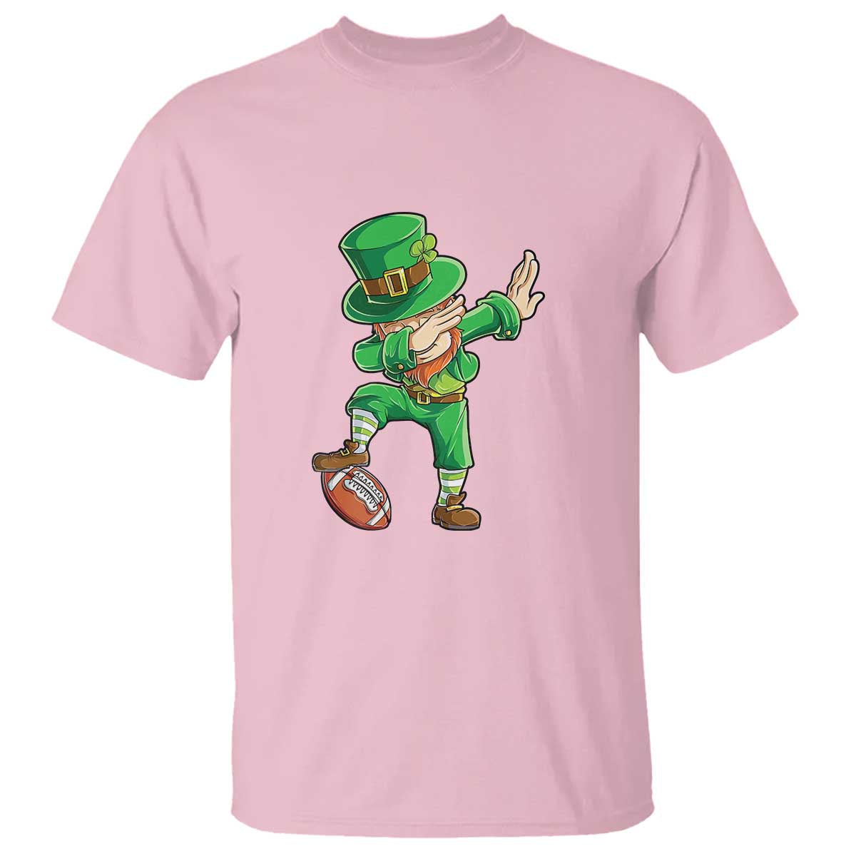 dabbing-leprechaun-football-t-shirt-st-patricks-day-sports-lover