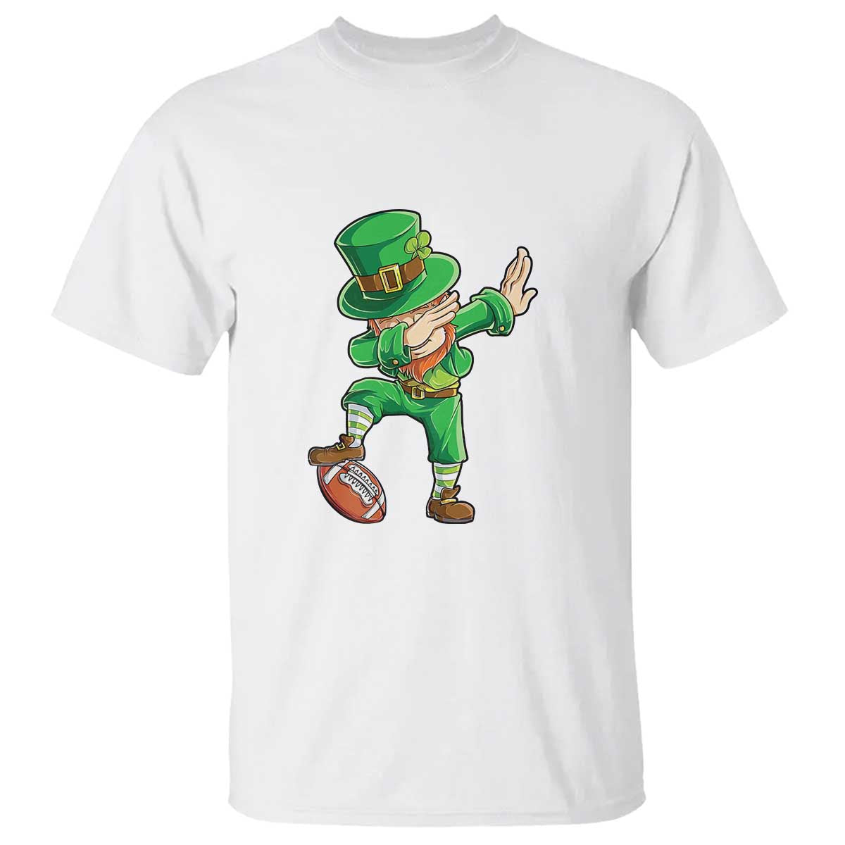 dabbing-leprechaun-football-t-shirt-st-patricks-day-sports-lover