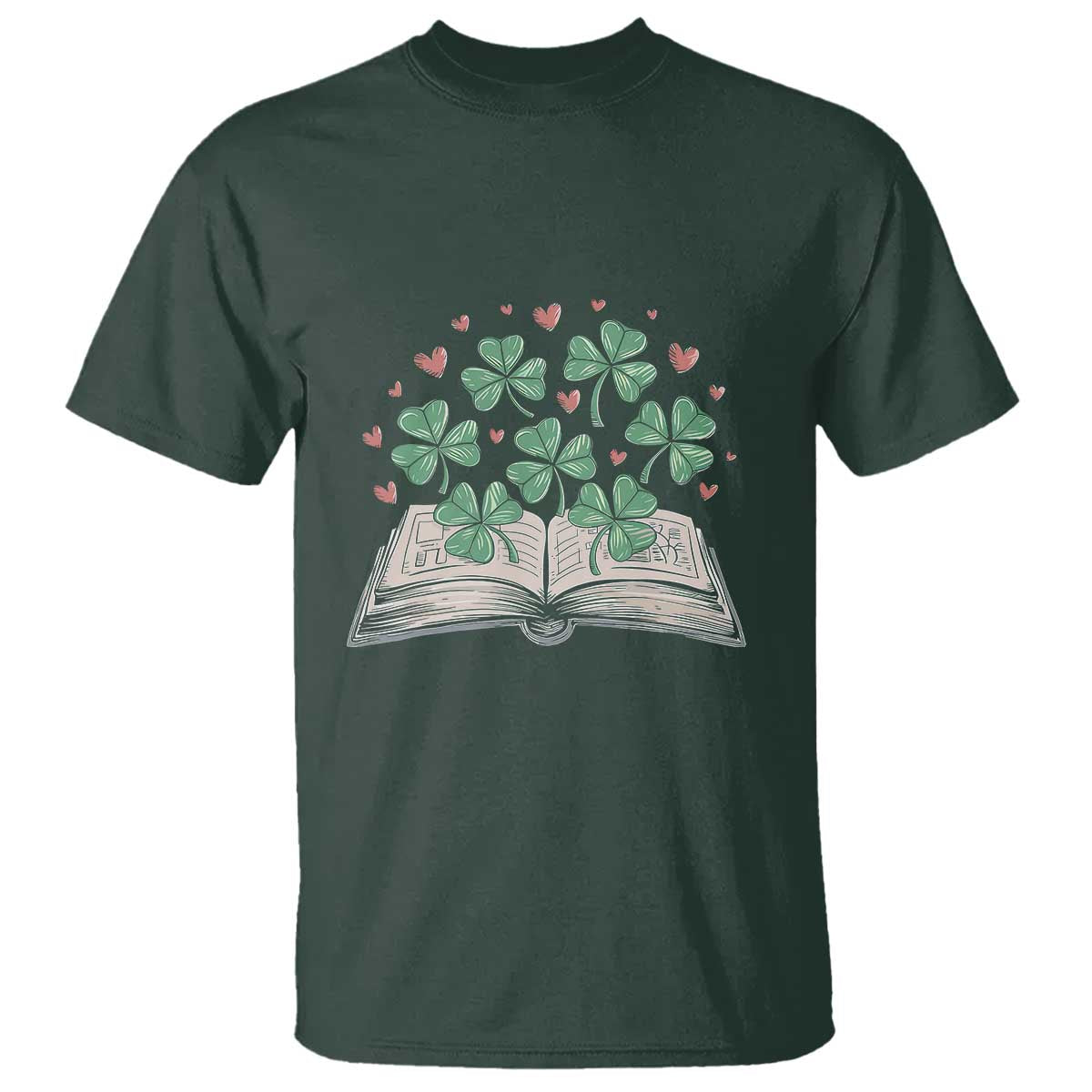 st-patricks-day-book-lover-t-shirt-librarian-core-lucky-shamrocks