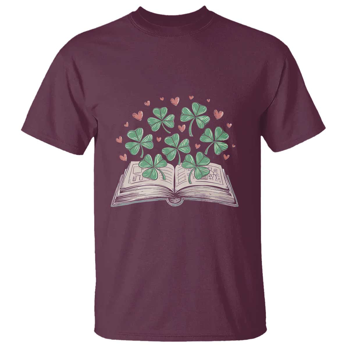 st-patricks-day-book-lover-t-shirt-librarian-core-lucky-shamrocks