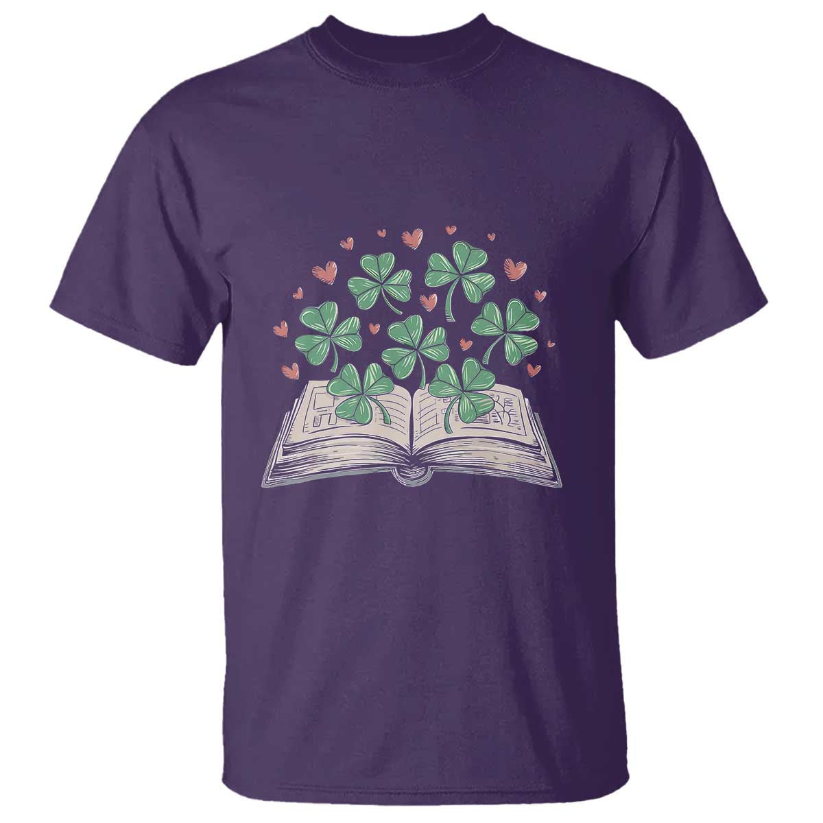 st-patricks-day-book-lover-t-shirt-librarian-core-lucky-shamrocks