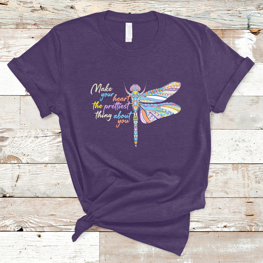 make-your-heart-the-prettiest-thing-about-you-dragonfly-inspirational-shirt-dragonfly-t-shirt-dragonfly-lover-gift-insect-lover-shirt-t-shirt-ts02