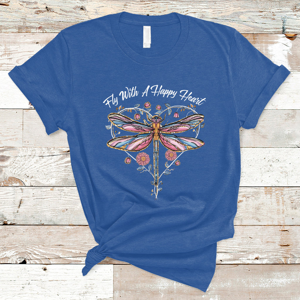 fly-with-a-happy-heart-floral-dragonfly-inspirational-shirt-dragonfly-t-shirt-dragonfly-gift-insect-lover-shirt-spiritual-tshirt-t-shirt-ts02