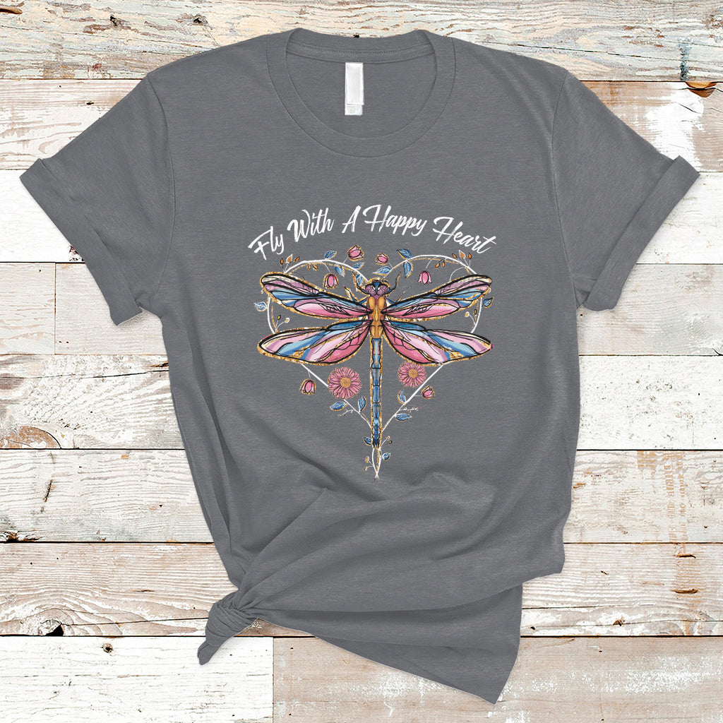 fly-with-a-happy-heart-floral-dragonfly-inspirational-shirt-dragonfly-t-shirt-dragonfly-gift-insect-lover-shirt-spiritual-tshirt-t-shirt-ts02