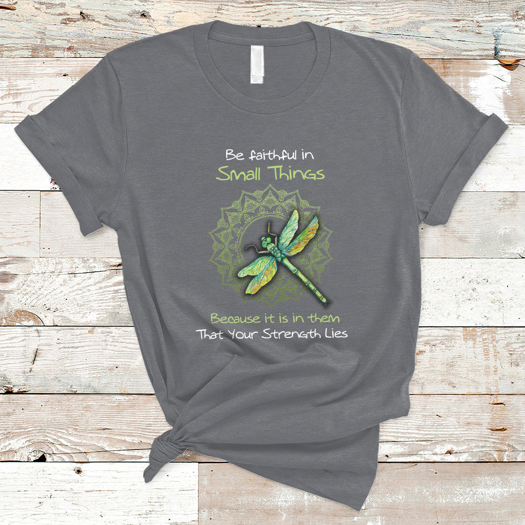 be-faithful-in-small-things-because-is-in-them-that-your-strength-lies-dragonfly-inspirational-shirt-dragonfly-t-shirt-dragonfly-gift-insect-lover-shirt-spiritual-shirt-t-shirt-ts02