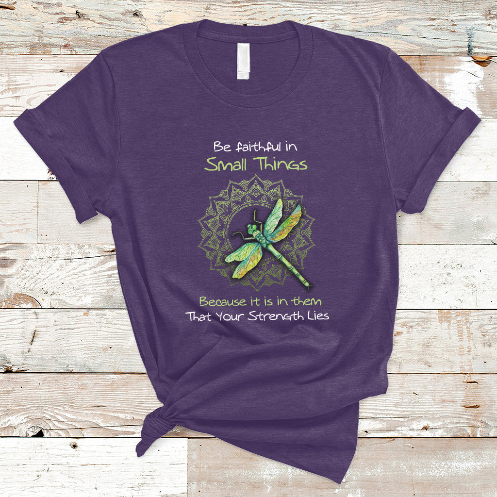 be-faithful-in-small-things-because-is-in-them-that-your-strength-lies-dragonfly-inspirational-shirt-dragonfly-t-shirt-dragonfly-gift-insect-lover-shirt-spiritual-shirt-t-shirt-ts02