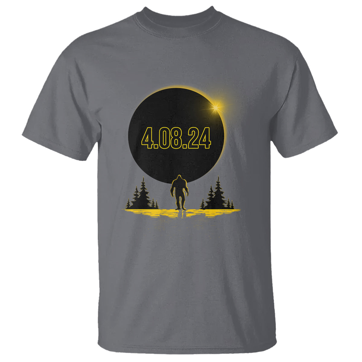 total-solar-eclipse-bigfoot-t-shirt-american-totality-april-8-2024-sasquatch-silhouette