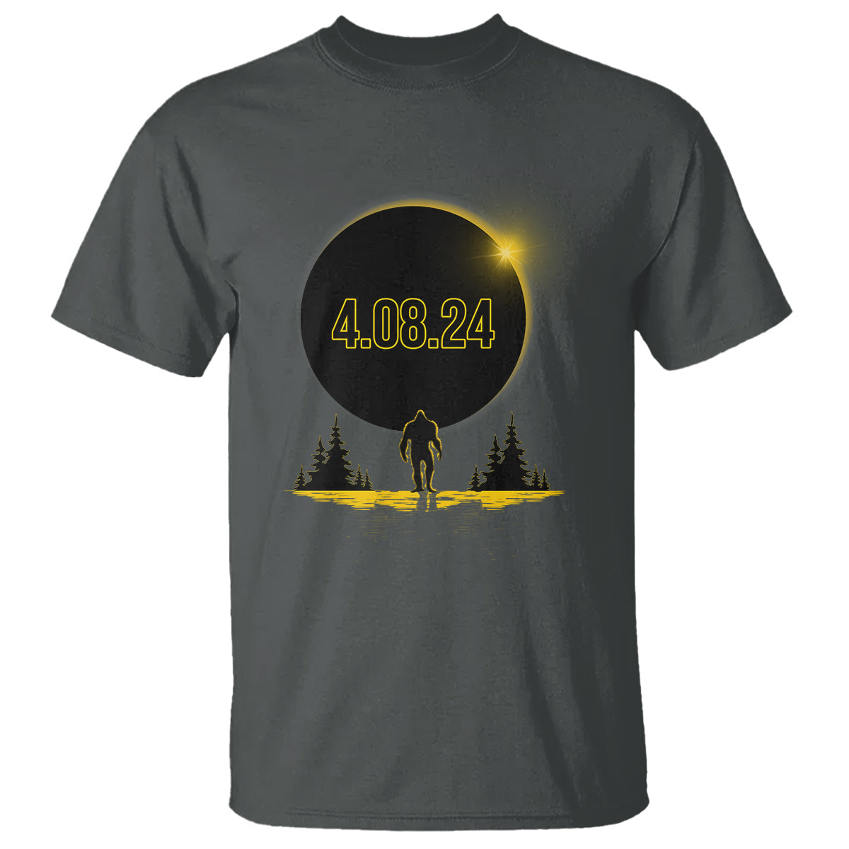 total-solar-eclipse-bigfoot-t-shirt-american-totality-april-8-2024-sasquatch-silhouette