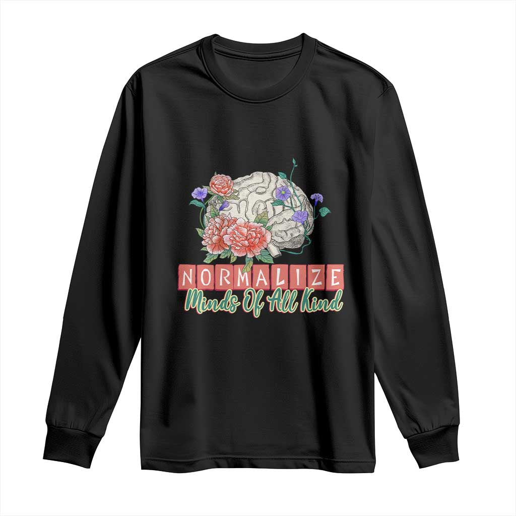 Mental Health Matters Long Sleeve Shirt End The Stigma