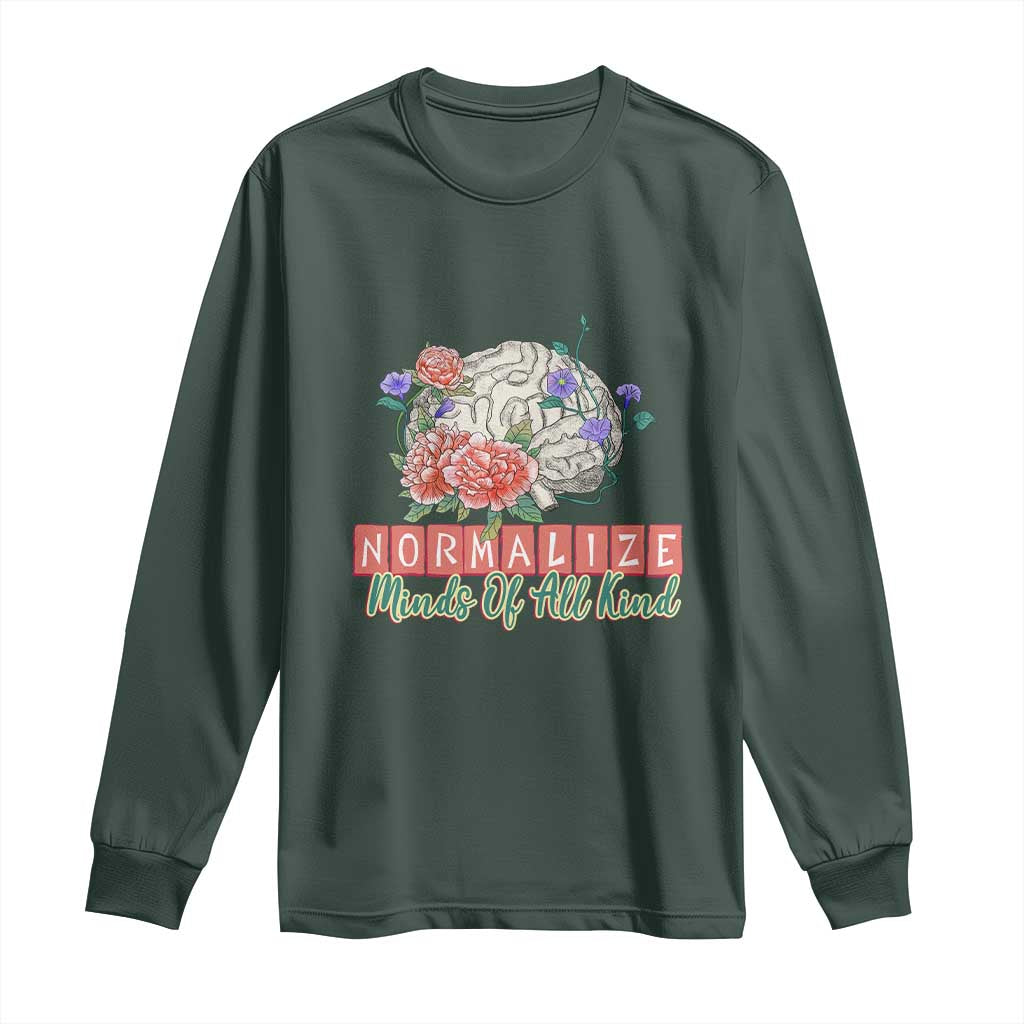 Mental Health Matters Long Sleeve Shirt End The Stigma