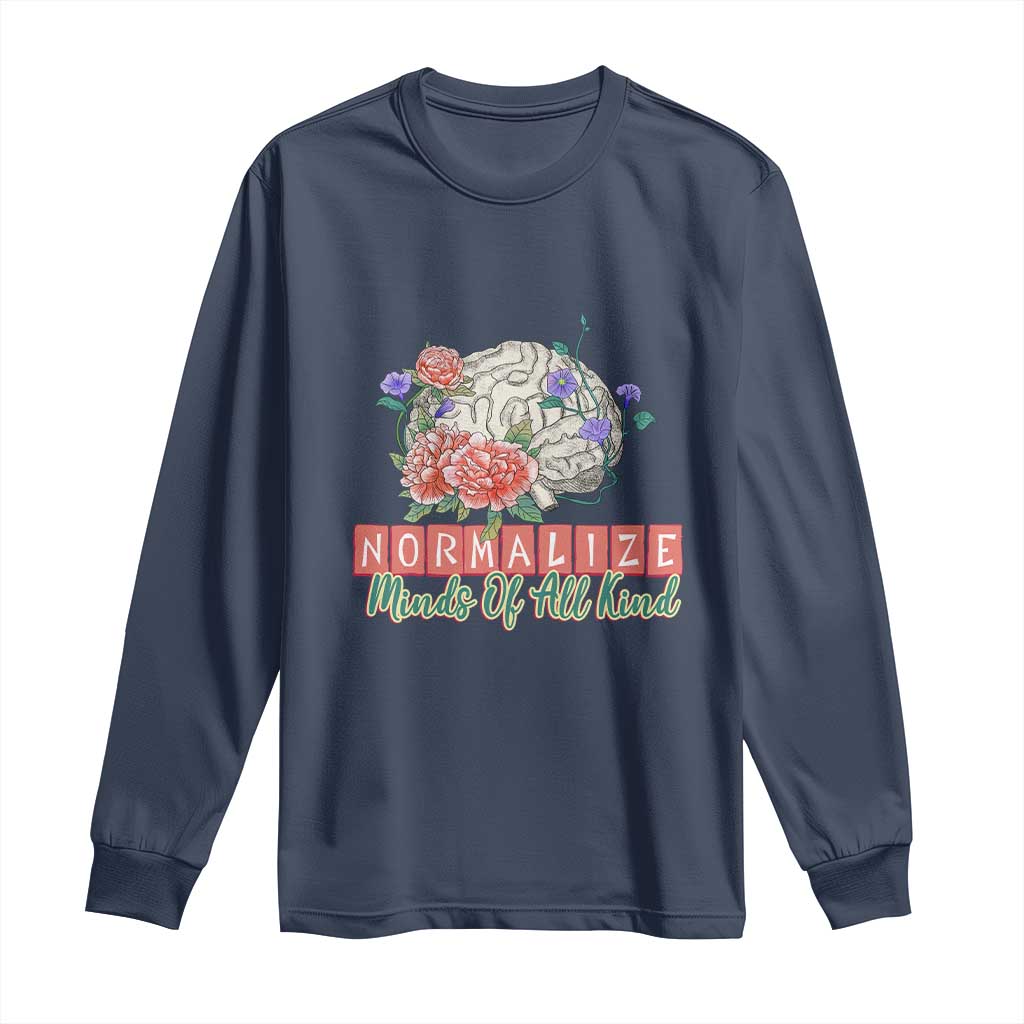 Mental Health Matters Long Sleeve Shirt End The Stigma