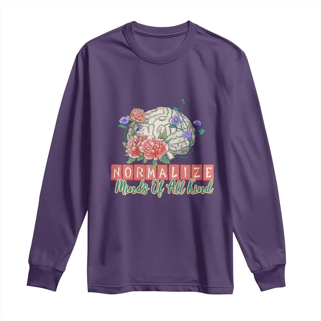 Mental Health Matters Long Sleeve Shirt End The Stigma