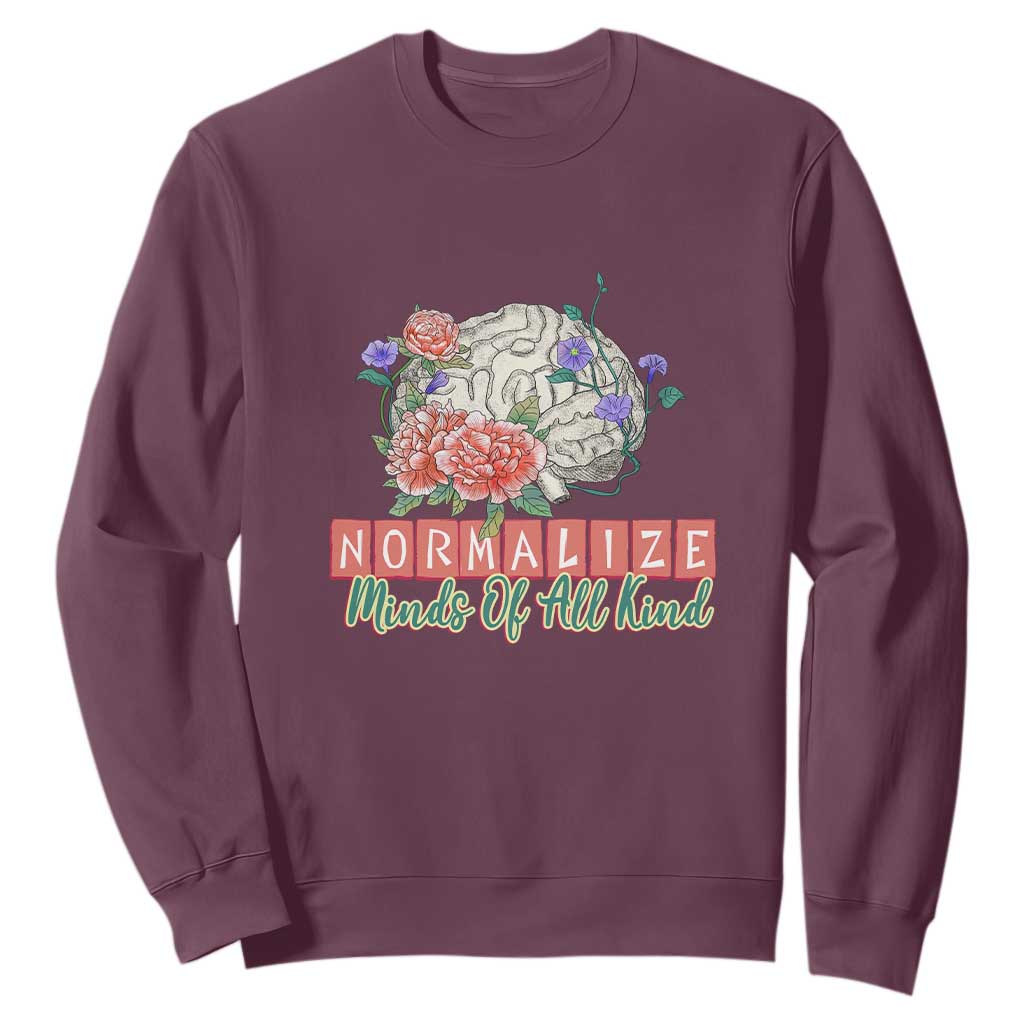 Mental Health Matters Sweatshirt End The Stigma