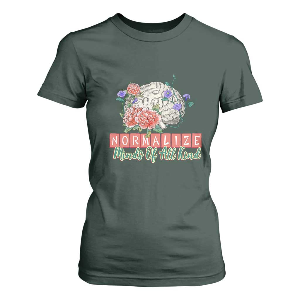Mental Health Matters T Shirt For Women End The Stigma