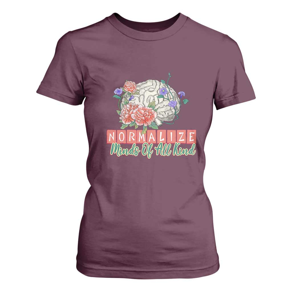 Mental Health Matters T Shirt For Women End The Stigma