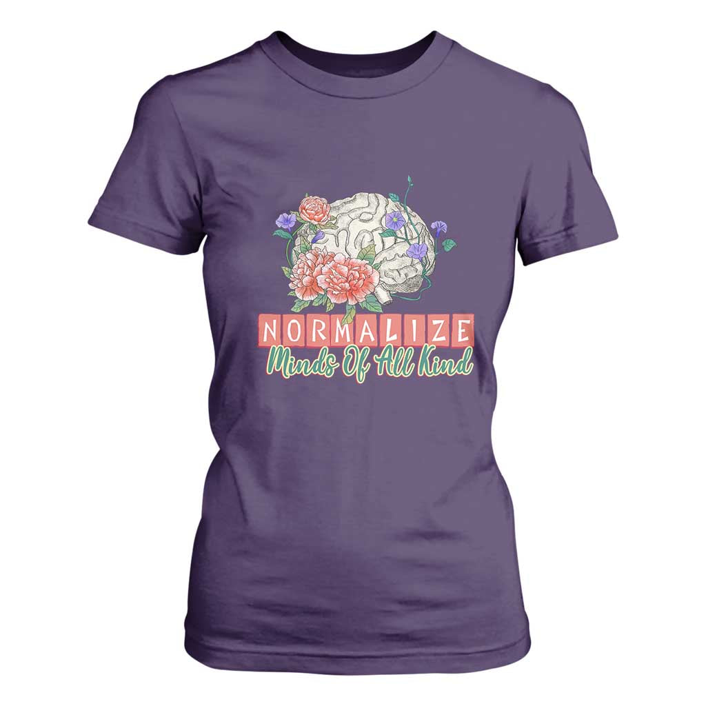 Mental Health Matters T Shirt For Women End The Stigma