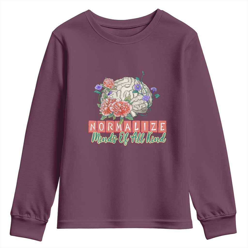 Mental Health Matters Youth Sweatshirt End The Stigma