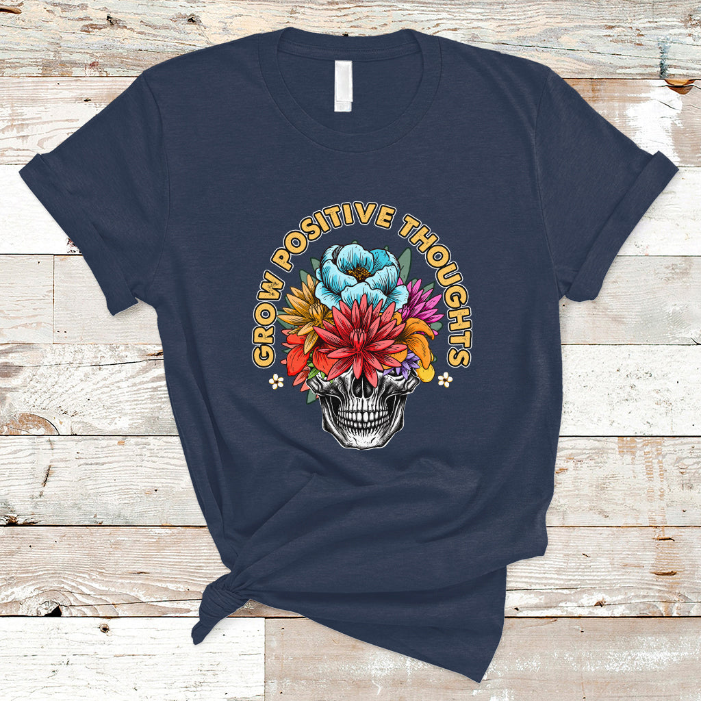 mental-health-matters-t-shirt-grow-positive-thoughts-mental-health-awareness-groovy-retro-floral-skull-with-flowers-ts02