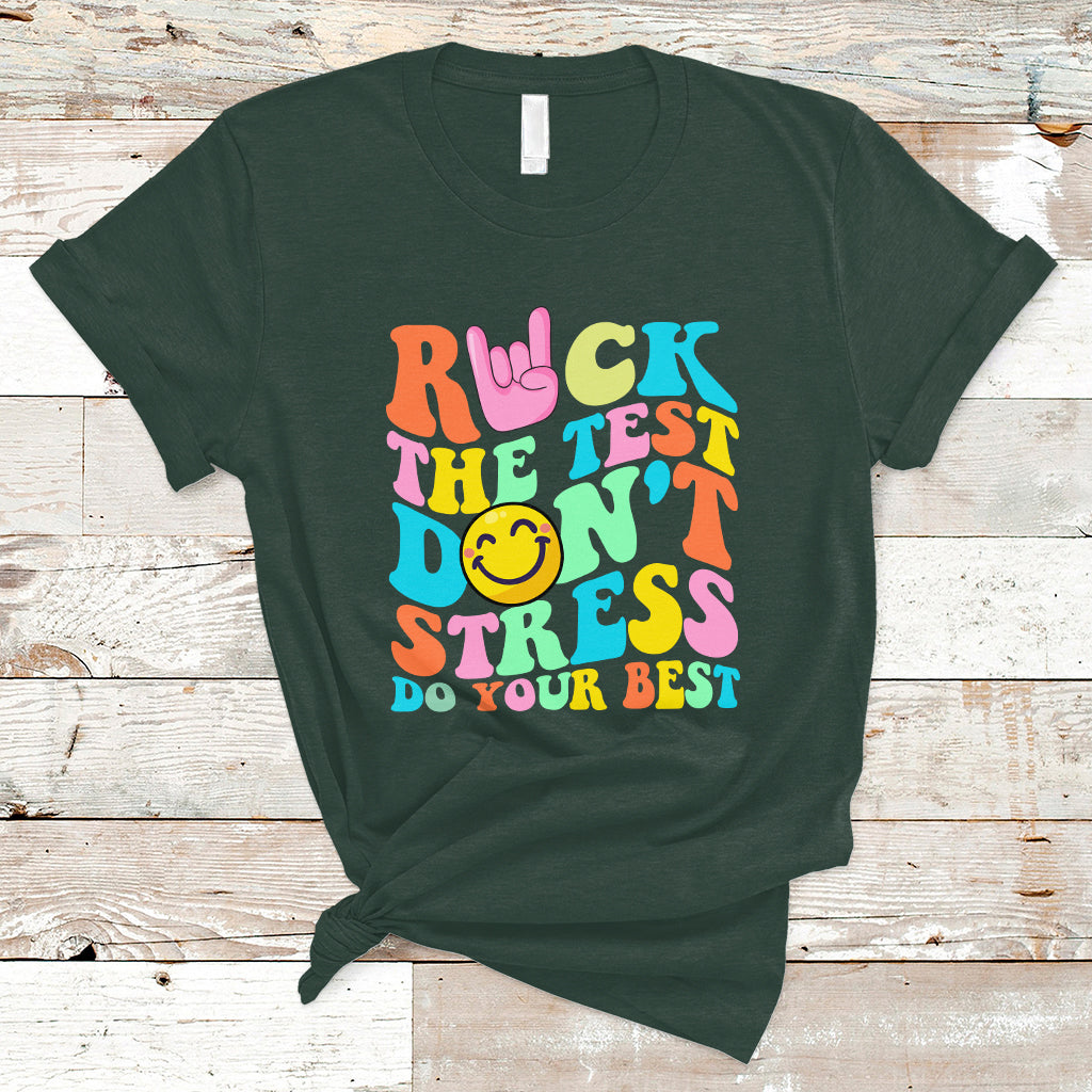 funny-teacher-t-shirt-teachers-rock-the-test-dont-stress-just-do-your-best-funny-testing-day