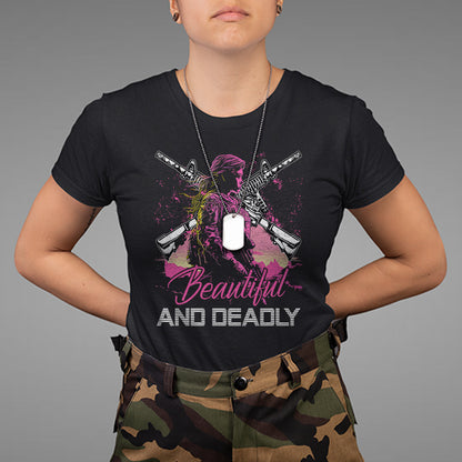 female-veteran-t-shirt-beautiful-and-deadly-proud-american-women-soldier