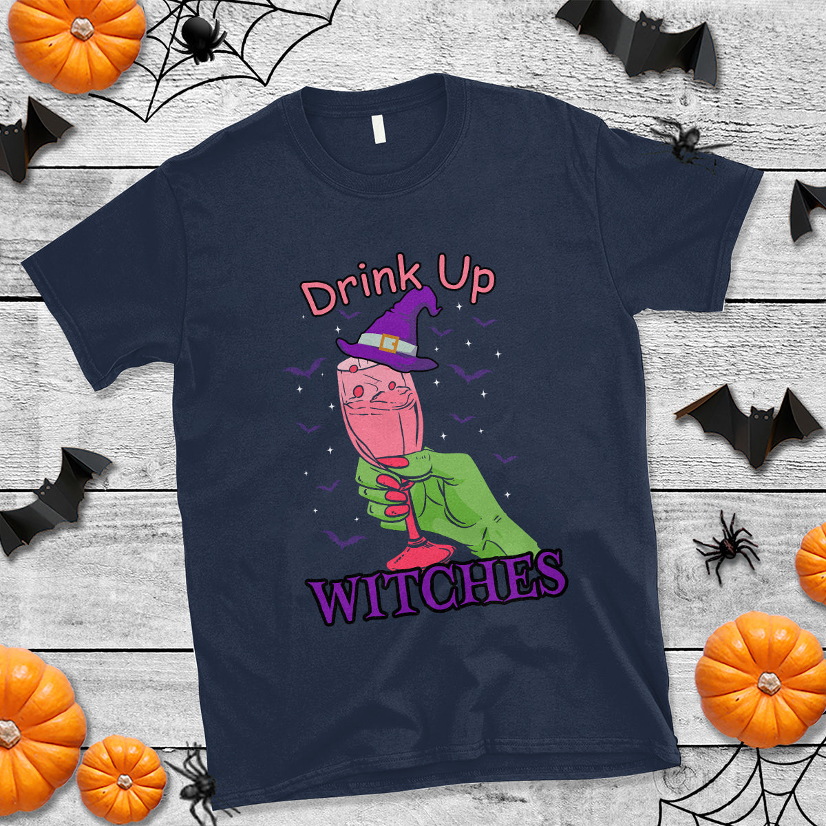drinking-witch-t-shirt-drink-up-witches-wine-lover