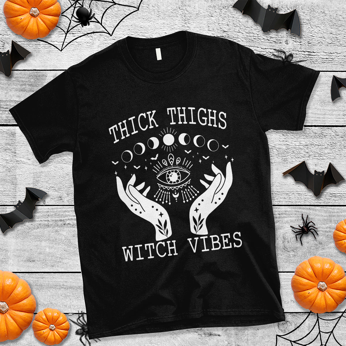 thick-thighs-witch-vibes-celestial-witchcraft-moon-phases-t-shirt