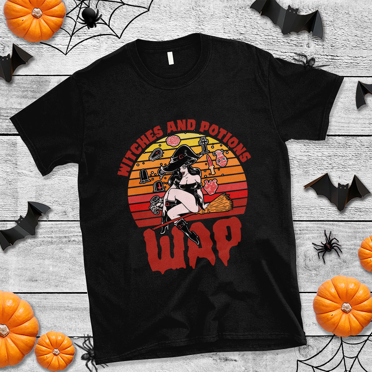witch-t-shirt-wap-witches-and-potions-retro
