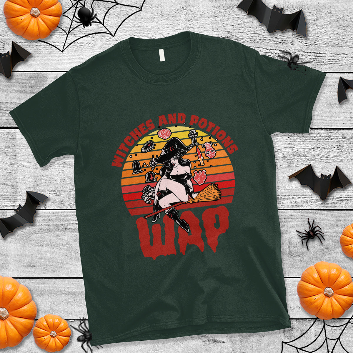 witch-t-shirt-wap-witches-and-potions-retro