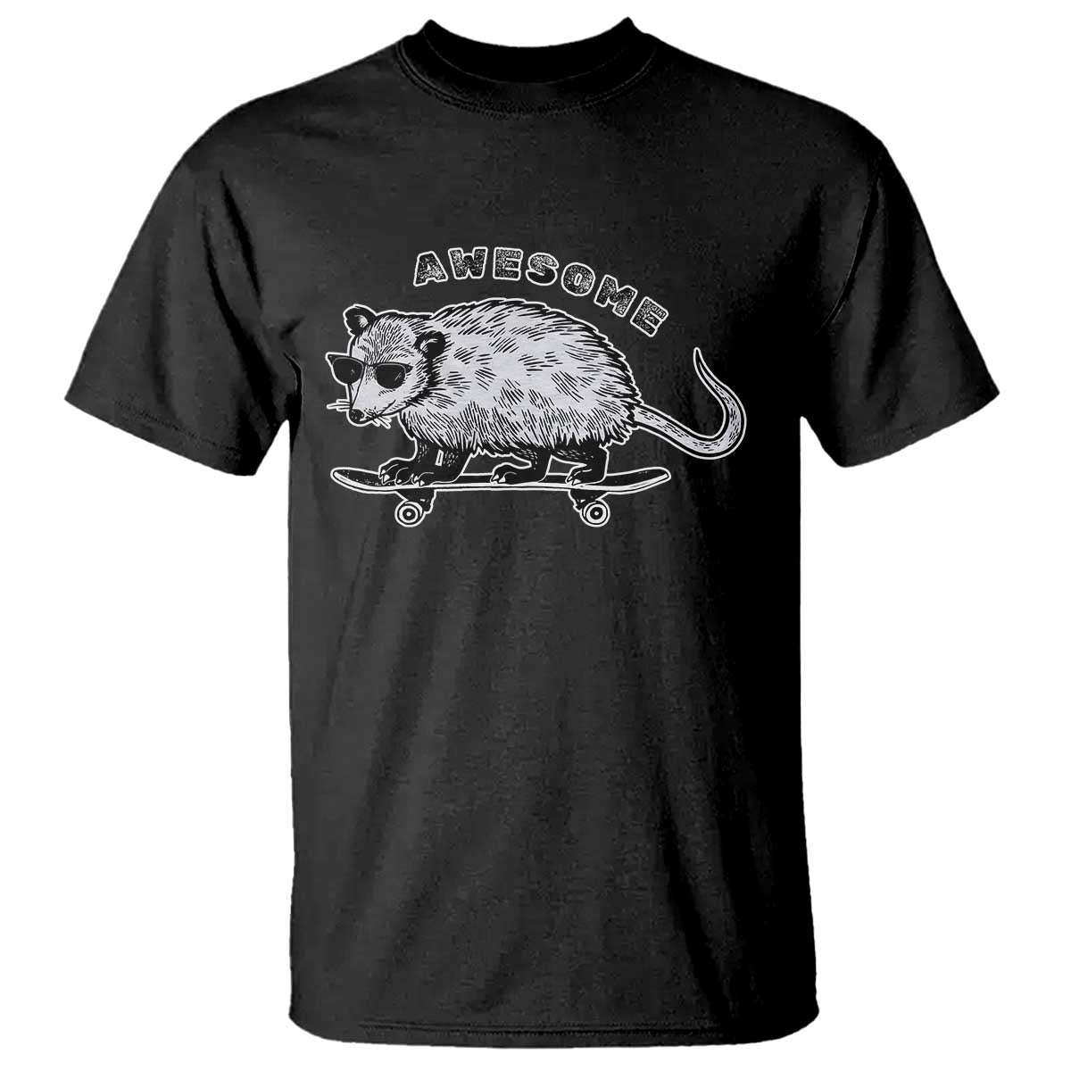 funny-opossum-meme-t-shirt-awesome-possum-cool-90s-retro-vintage-animal-lover