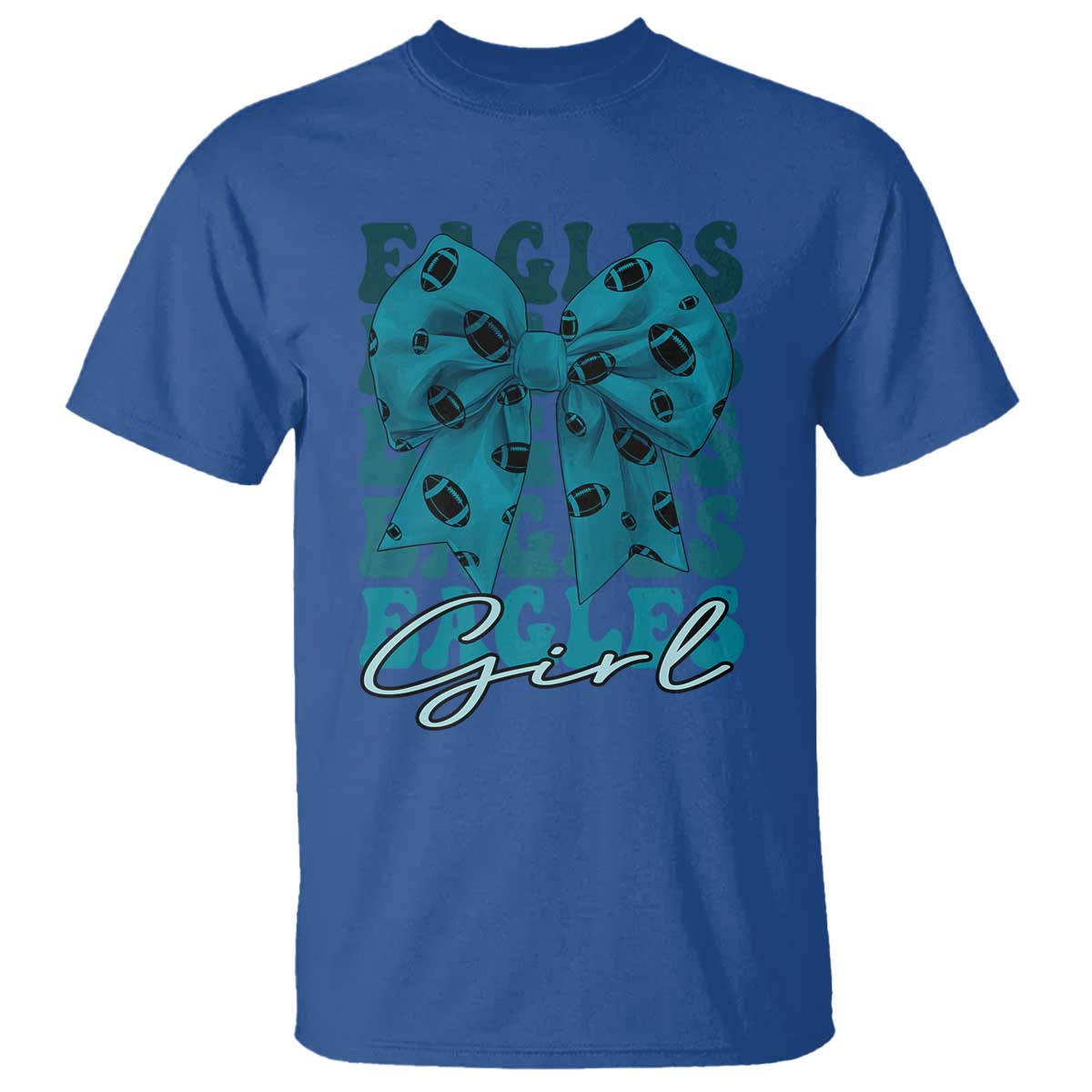 eagle-girls-t-shirt-midnight-green-coquette-bow-retro-vintage