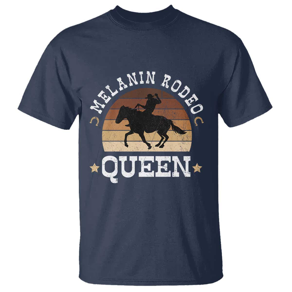 melanin-rodeo-queen-t-shirt-cowgirl-riding-horse-african-american-cowgirls-retro