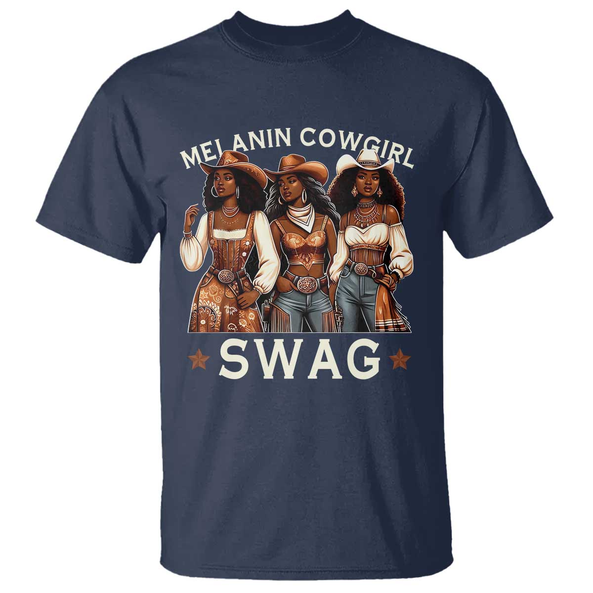melanin-cowgirl-swag-t-shirt-cool-african-american-cowgirls-black-history