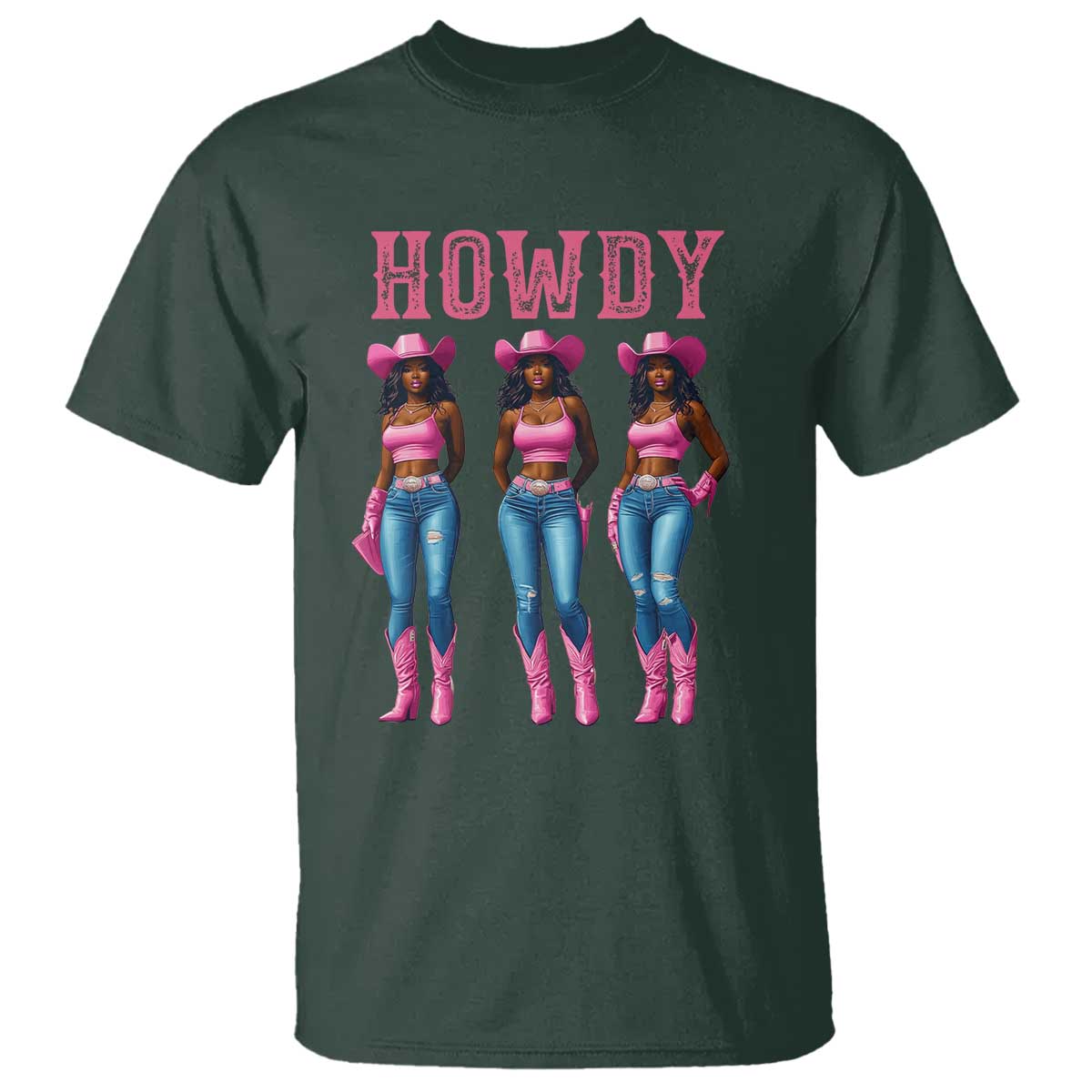 howdy-melanin-cowgirl-t-shirt-howdy-melanin-black-women-western-rodeo-black-cowgirls