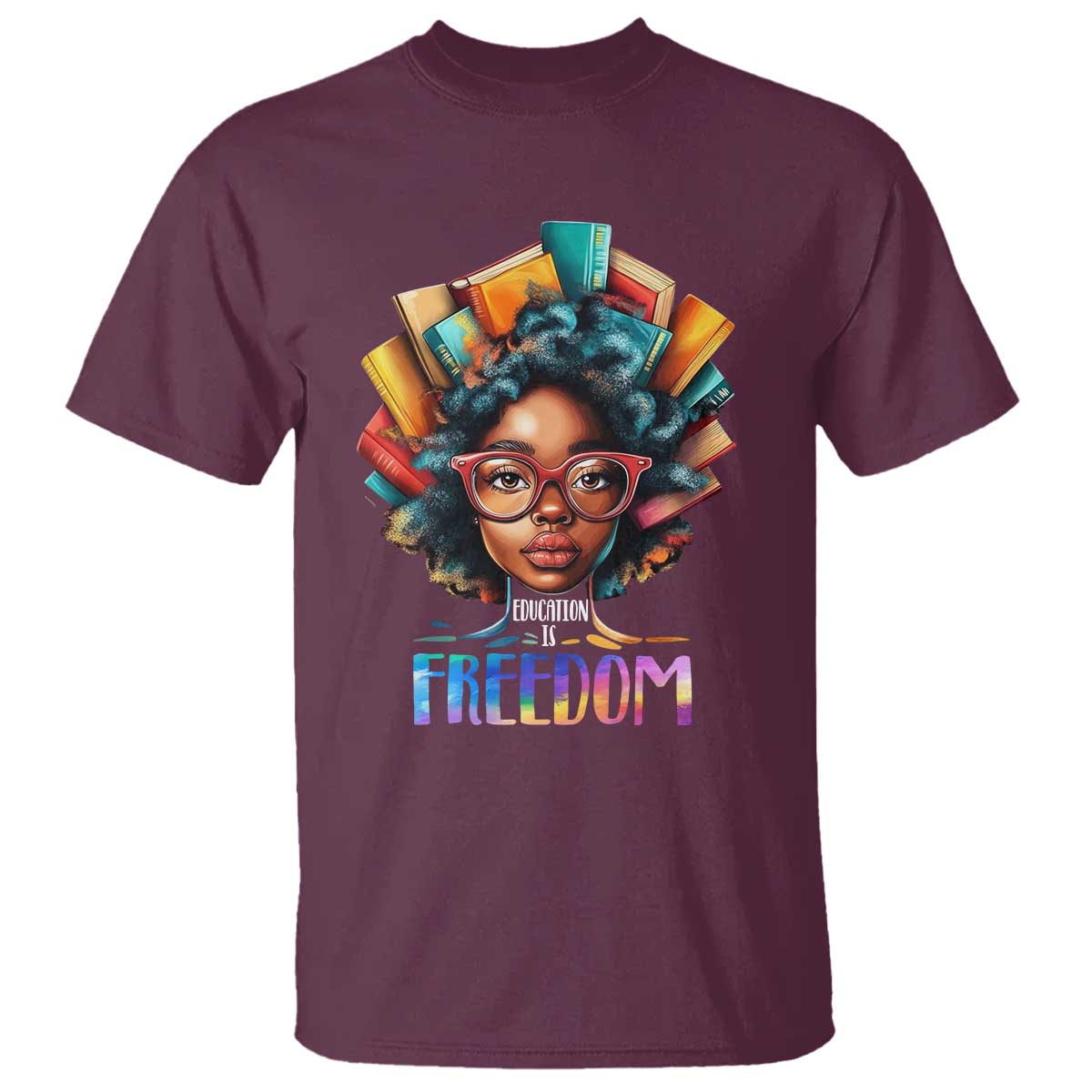 black-history-education-is-freedom-t-shirt-black-teacher-books