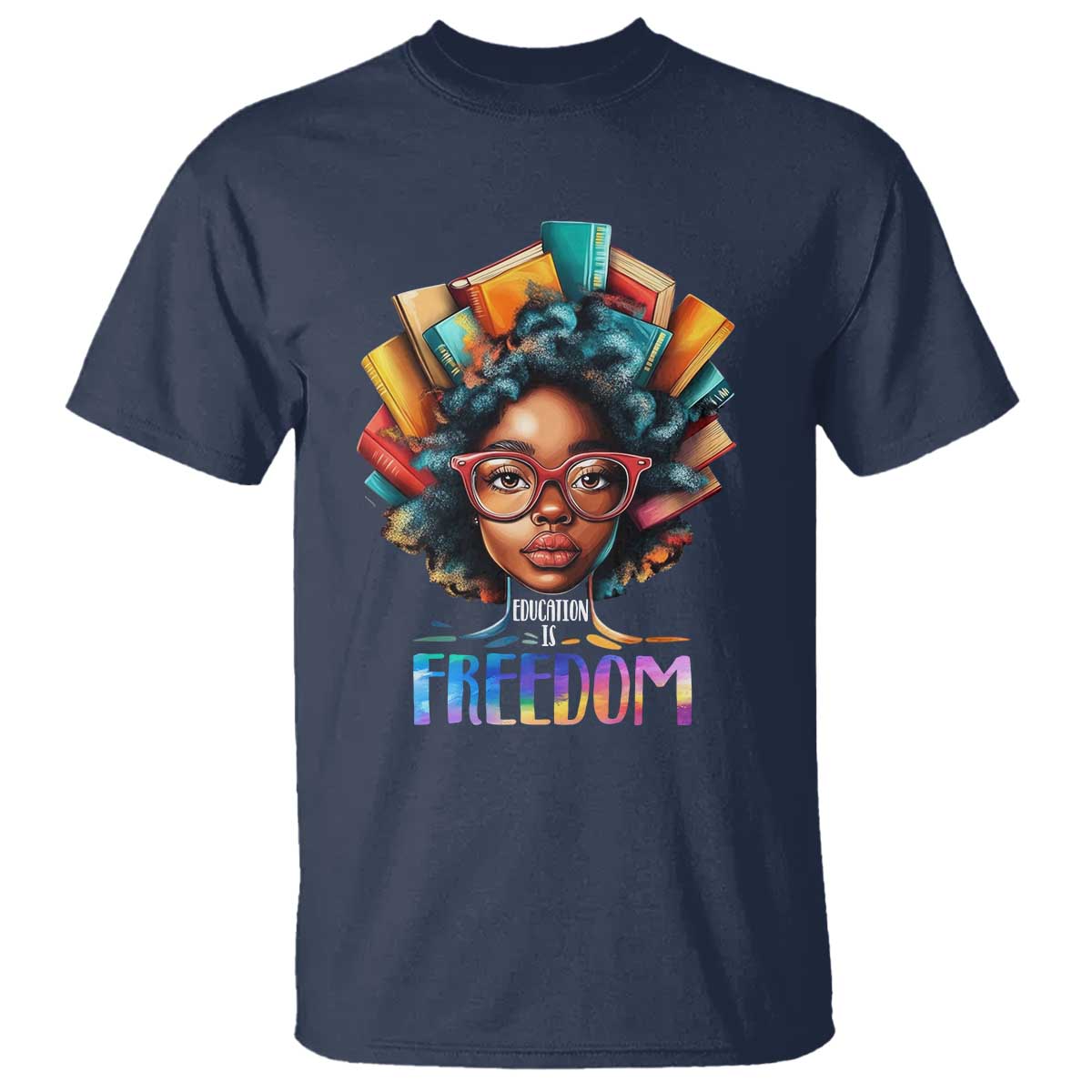 black-history-education-is-freedom-t-shirt-black-teacher-books
