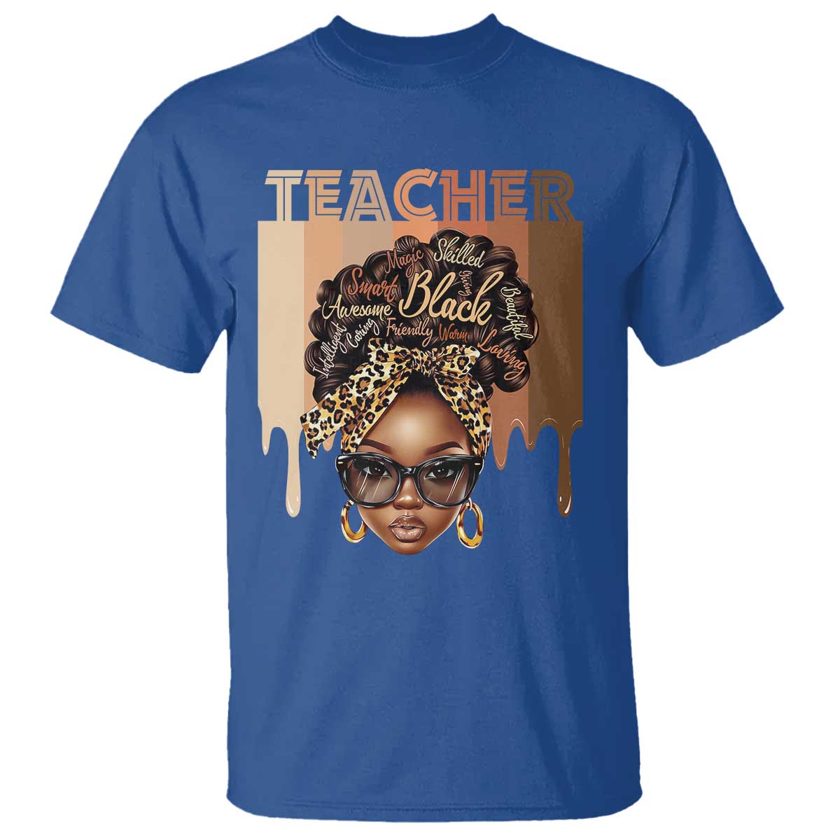 black-teacher-magic-t-shirt-black-history-month-afro-hair-melanin