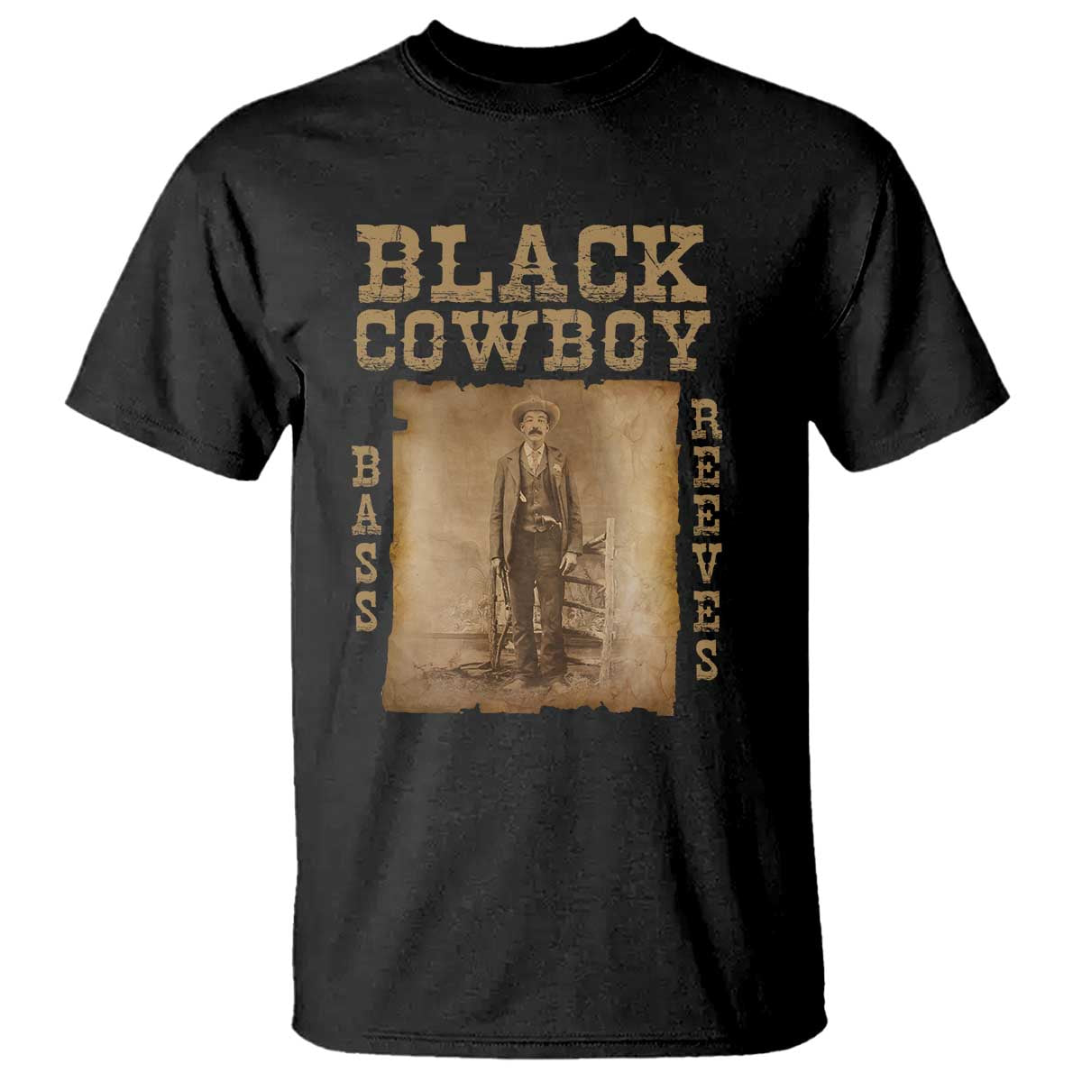 bass-reeves-t-shirt-black-cowboy-western-legend-vintage